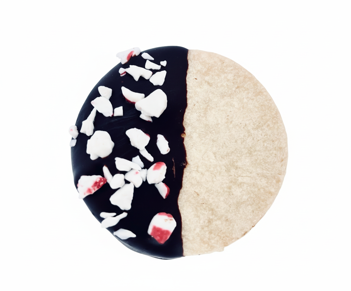 Cookie with white background